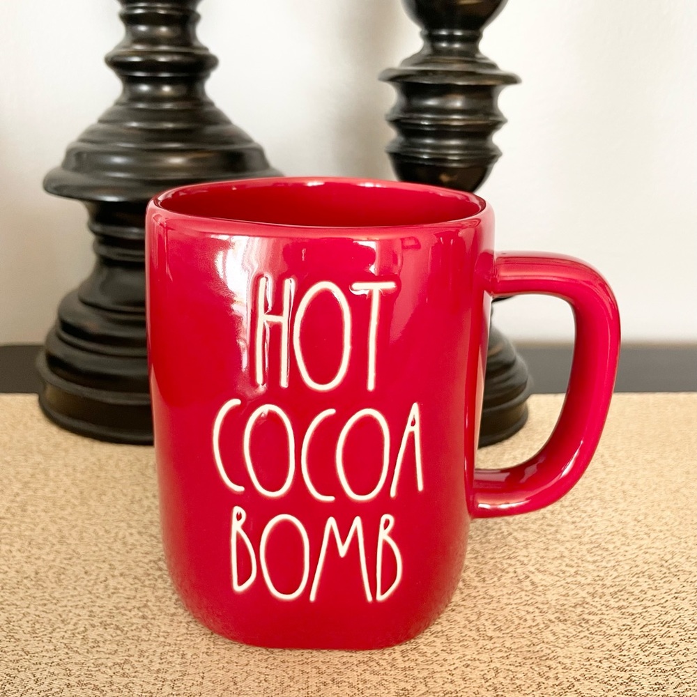 🆕Rae Dunn HOT COCOA BOMB Ceramic Mug